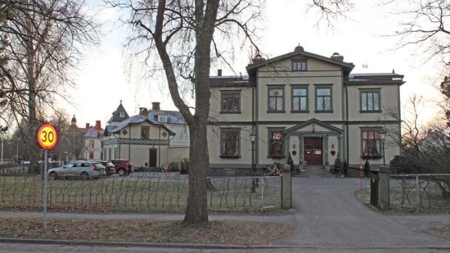 Villa Martin från Kungsbäcksvägen