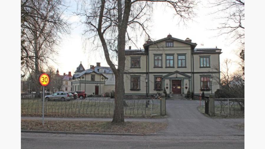 Villa Martin från Kungsbäcksvägen